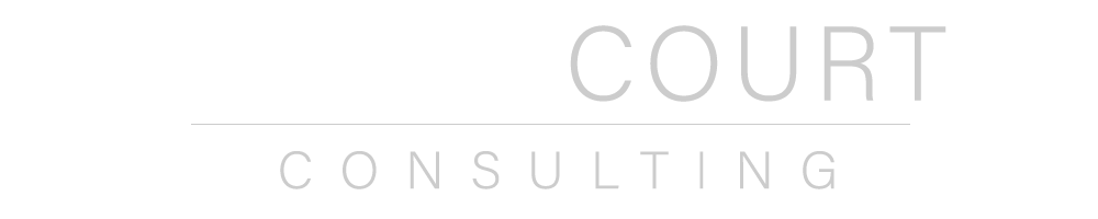 Sport Court Consulting Logo White